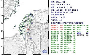6.8強震影響！全台逾8千戶停電 花蓮停電災情最嚴重