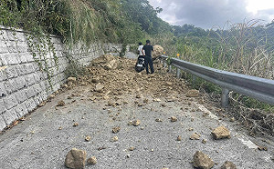 強震全台12處公路傳災情！公總：數條聯外道路中斷搶修中