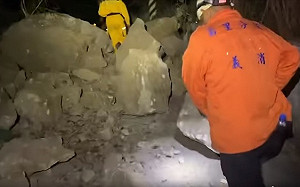 最新畫面曝光！台東強震撼六十石山狀況「比想像嚴重」 近700人受困