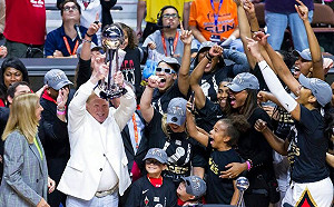 拉斯維加斯王牌3:1奪得WNBA冠軍