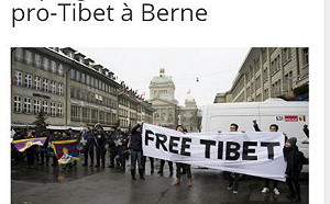 習近平訪瑞士  藏獨人士自焚未遂32人被押