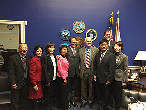 中不滿我代表團赴川普就職  陸委會籲平常心