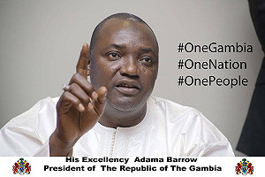 甘比亞新總統26日返國  聯合國代表陪上任