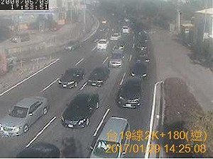 初二回娘家  省道部分路段壅塞