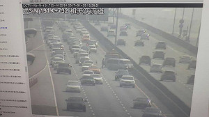 初三上國道  預估上午南下車潮多