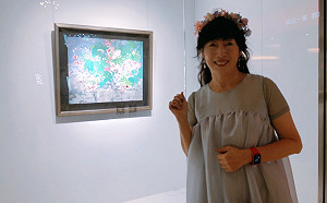 知名膠彩創作家趙純妙個展 義賣所得捐家扶