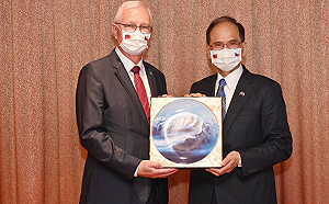 接見捷克參議員訪團 游錫堃：捍衛烏克蘭令人敬佩