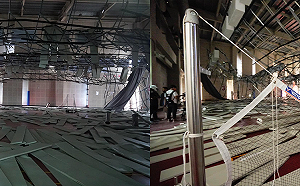 剛完工遇地震又崩塌！柯佳嬿傻眼「到底誰蓋的」