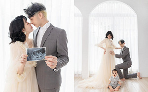 大兒子剛滿1歲！田亞霍宣布升格2寶爸：期待一家四口生活