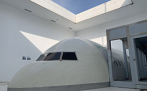 回顧水湳機場風采 737客機「降落」台中中央公園