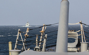 美驅逐艦＆加拿大護衛艦穿越台海北駛 我全程掌握