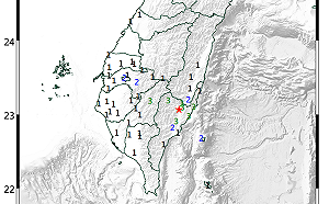 921大地震23週年！今早花東已7起有感餘震 氣象局：最大規模4.7