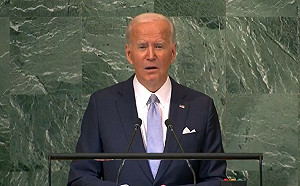 (影)拜登重批俄國侵犯烏克蘭｢令人髮指｣ 警告普丁：核戰是打不贏的!