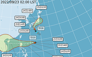 2熱帶低壓環伺強風吹 桃園大溪清晨僅16.1°C