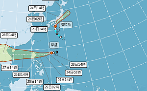 雙颱共舞！輕颱「諾盧」成形  氣象局：北部、東半部週末下大雨