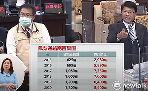 謝龍介爆粗口批黃偉哲放人咬他  並指弊案當事人被黑衣人關切