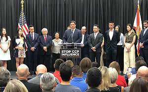 佛州州長簽署命令防中國資安威脅  台官員見證