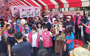 盧秀燕首先搶救的是她 林霈涵要為藍營在東南區搶第3席