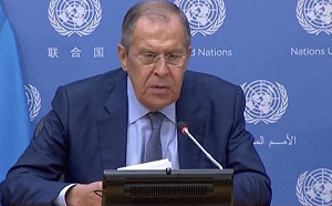 俄外長聯合國大會上遲到早退 出言辱罵澤連斯基「狗娘養的」