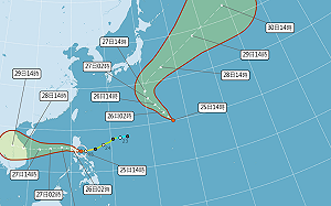 又有颱風！輕颱「庫拉」 明白天恐形成 氣象局：對台不影響