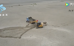 江西鄱陽湖被「曬乾」發出紅色預警「國寶魚」也快保不住