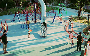 荒漠變綠洲太空人也意外 陳其邁上任1年完成綠園道工程