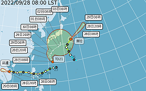 又有颱風！海面3熱帶系統共舞  氣象局：輕颱「洛克」最快明成形