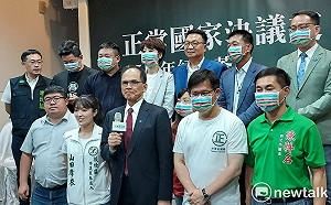 讚小英眼光好 游錫堃：相信林佳龍很快追上侯友宜