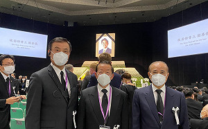 傳中、台代表團在安倍國葬起衝突  謝長廷闢謠：雙方距離遠根本就沒有接觸