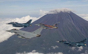 二戰後首次! 德戰機在日本領空聯合軍演 專家 : 制約中國侵台