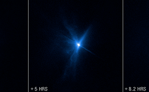 撞擊真實畫面曝光! 人類首次撞行星防禦地球測試 出現高放射線