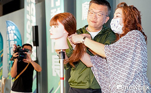 美麗力量支持行動派 千位美容美髮師力挺蔡其昌
