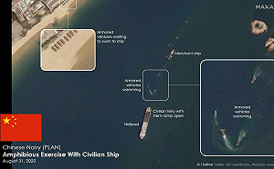 溫約瑟再出手！揭解放軍2「登陸戰訓場」座標 籲注意「滾裝船」運輸輜重