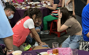 環南市場晚會有人昏倒命危  里長參選人CPR救命