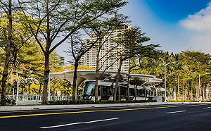 高雄輕軌龍貓隧道敗部復活  陳其邁：台灣最美捷運