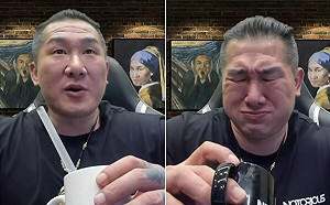 館長評測「廖老大飲料」！喝綠茶面有難色 網笑：表情說明一切