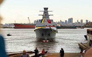 (影)烏克蘭「重建海軍」！首艘「艾達級」護衛艦下水 暗藏收復克里米亞決心