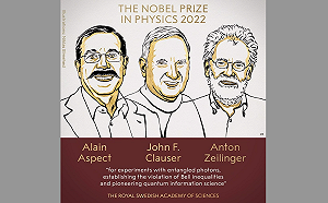 2022 諾貝爾物理學獎出爐 由法美奧三國學者發現「量子糾纏」共享殊榮