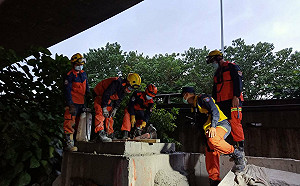 新北市強化輕型救援隊、震災全情境搶救