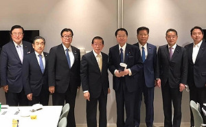 日本跨黨派議員 19 人抵台賀我國慶 謝長廷曝 : 原有高達 30 人報名!