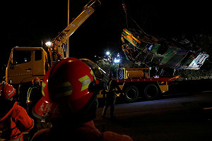 蝶戀花超速殞33命？士檢：撞車時速79公里