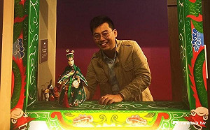 首座官設土地公廟  8年級生獻掌中戲酬神