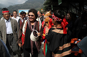 拉阿魯哇族聖貝祭  陳菊籲各族群互欣賞