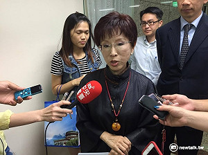 Po共諜嫌犯合照？洪秀柱：不值得渲染