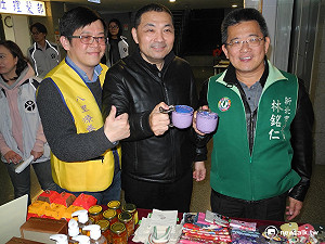 白色情人節將至 侯友宜做公益兼討好老婆