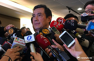 洩密案起訴後首現身 馬：一定會為公理奮鬥到底