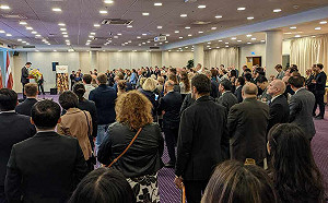 拉脫維亞慶雙十盛況空前 烏克蘭音樂家唱台語民謠