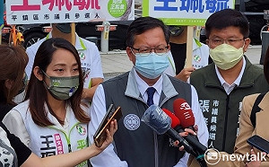 張善政稱民調贏6% 鄭文燦：他民調趨勢是平的