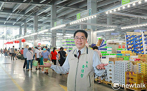 地標建築新化果菜市場試營運  黃偉哲邀大家開箱最美果菜市場