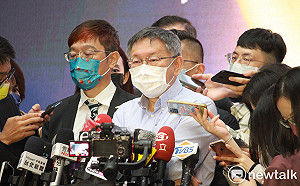 再嗆花敬群「要擋大巨蛋就勇敢說」 柯文哲：當官後整個人扭曲了